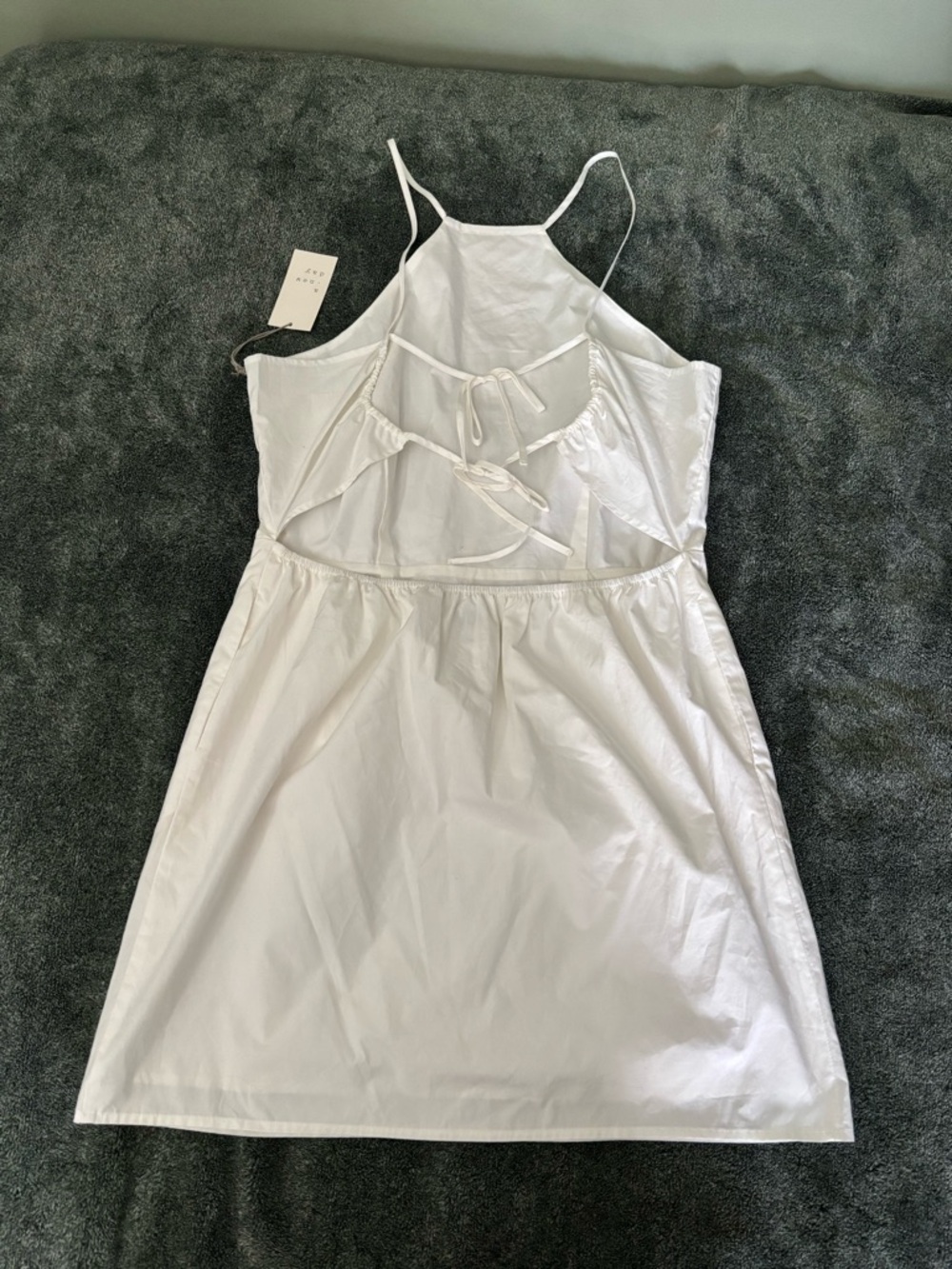 a new day White Backless Mini Dress - Picture 2 of 5